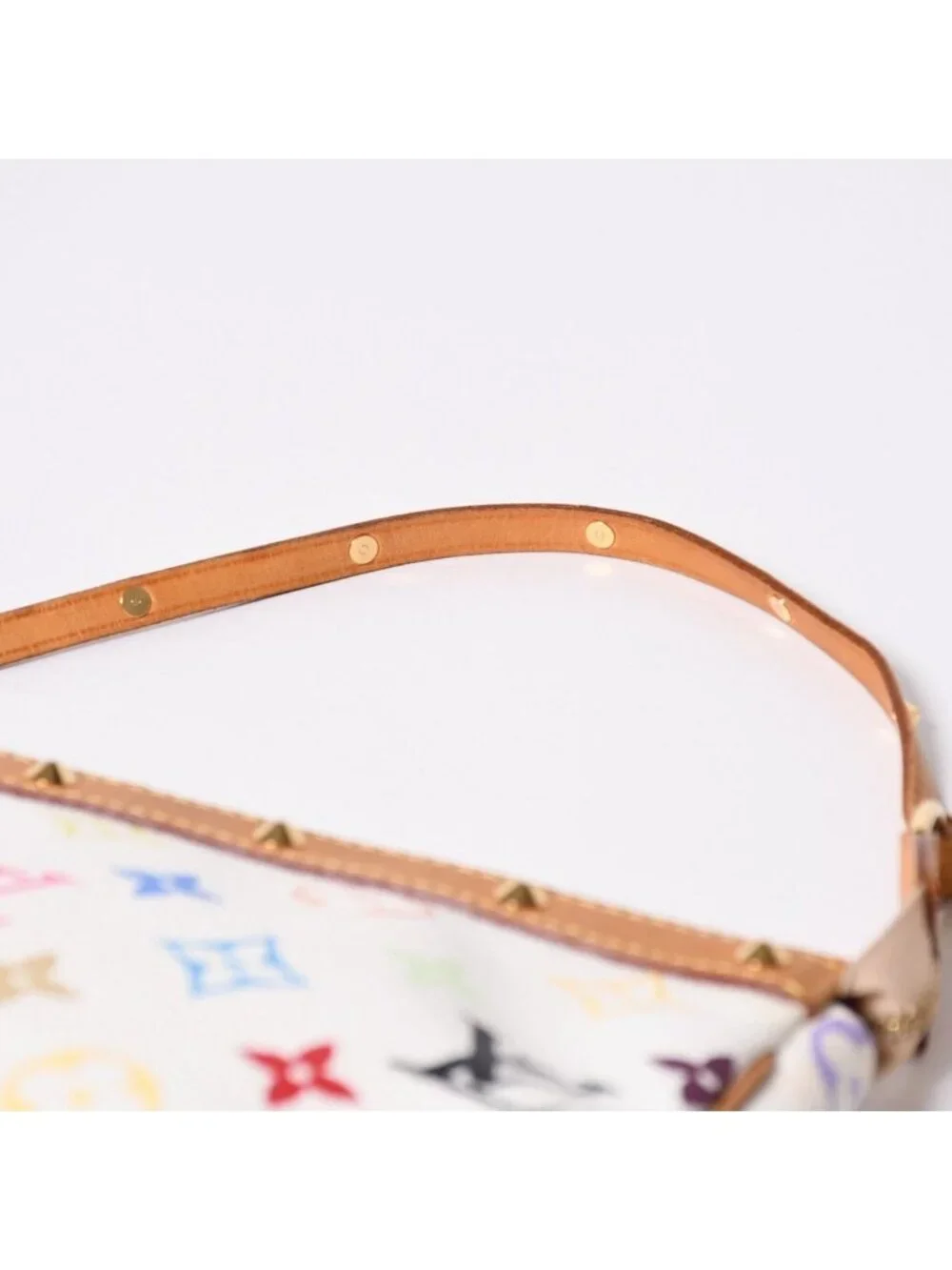 Louis Vuitton Pochette Accessoires Pouch Monogram Multicolor Takashi Murakami
